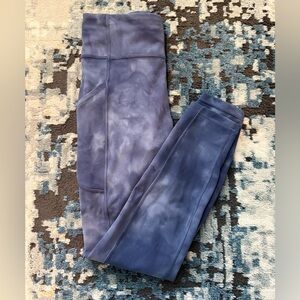 EUC Lululemon Invigorate High Rise Tight 25" Diamond Dye